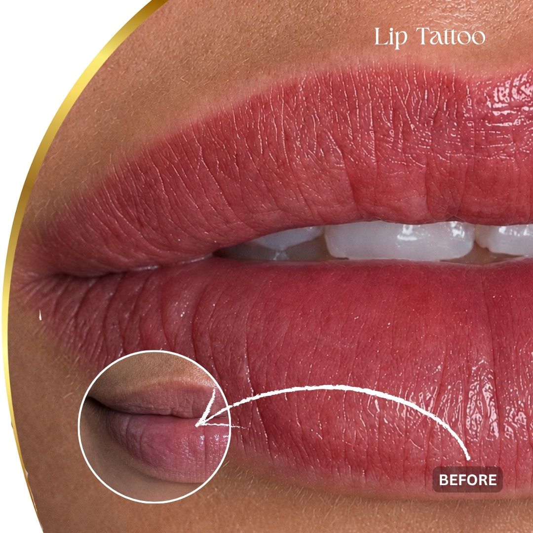 Lip tatoo