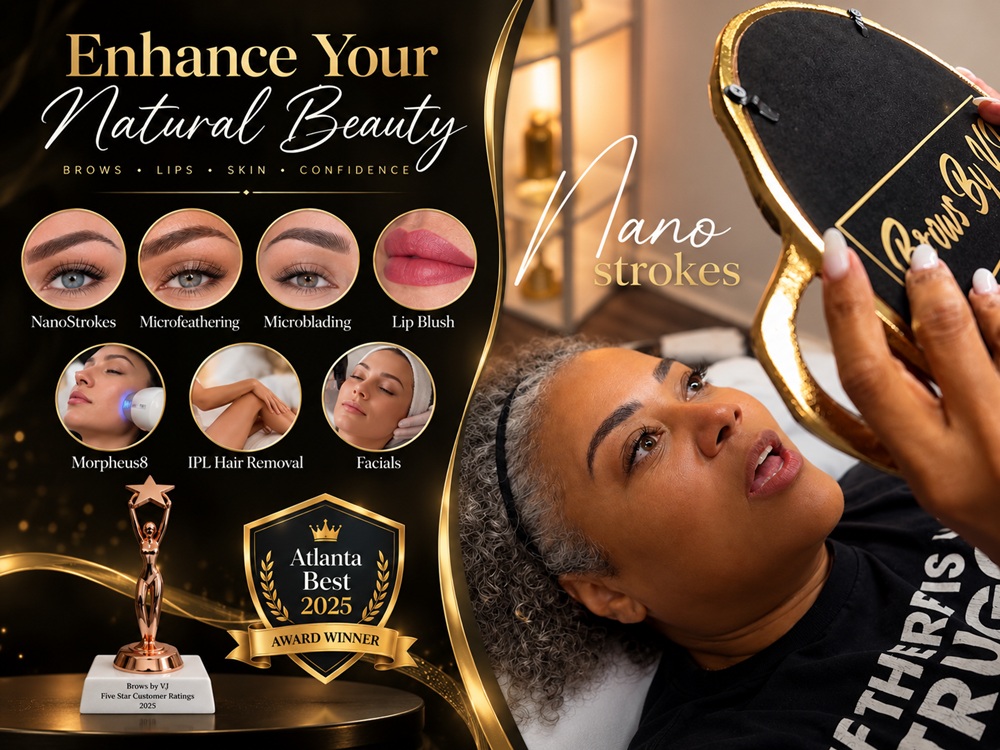 Hero banner for brows by vj